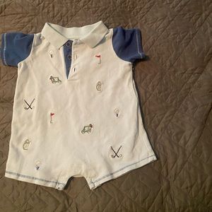 9-12 month Mud Pie Golf outfit